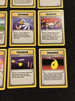 (x9) Pokemon TCG RARE TRAINERS Vintage Lot - WOTC Collection 1999 - LP/NM - Image 4
