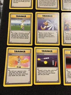 (x9) Pokemon TCG RARE TRAINERS Vintage Lot - WOTC Collection 1999 - LP/NM - Image 5
