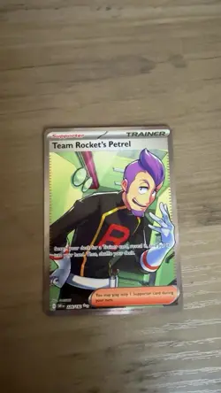 Team Rocket’s Petrel Full Art 226/182 Pokemon Destined Rivals - 226/182 ENGLISH - Image 1
