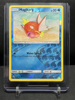 Magikarp 19/70 Reverse Holo Pokemon 2018 Dragon Majesty LP - Image 1