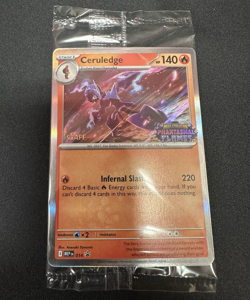 Pokemon Phantasmal Flames Staff Promos Set of 4 SEALED in Pack - Image 1