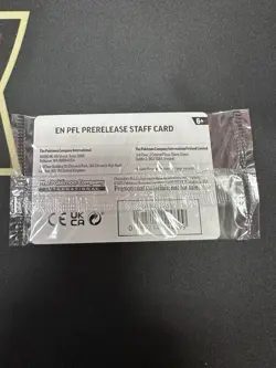 Pokemon Phantasmal Flames Staff Promos Set of 4 SEALED in Pack - Image 2