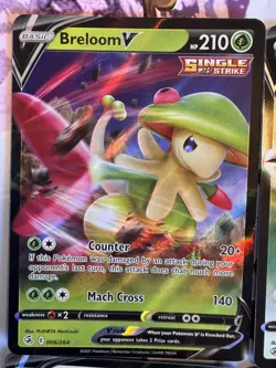 POKEMON Fusion Strike V LOT OF 4 Dodrio, Breloom, Genesect X2, 185, 6, 201 - Image 2