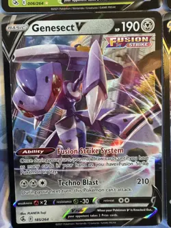 POKEMON Fusion Strike V LOT OF 4 Dodrio, Breloom, Genesect X2, 185, 6, 201 - Image 4