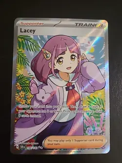 Lacey - 166/142 - Full Art Ultra Rare - Stellar Crown Pokemon TCG NM - Image 1