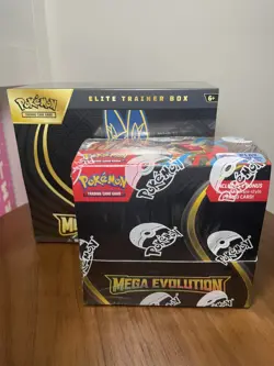 Pokemon TCG Mega Evolution ETB and Enhanced Booster Box Factory Sealed - New - Image 1