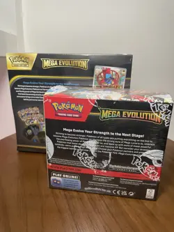 Pokemon TCG Mega Evolution ETB and Enhanced Booster Box Factory Sealed - New - Image 2