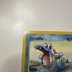 Pokemon - Neo Genesis - Totodile 81/111 - 1st Edition Condition NM - Image 5
