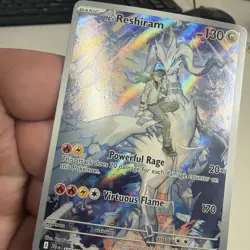 N's Reshiram 167/159 Sv09: Journey Together Illustration Rare - Pokemon TCG Holo - Image 4