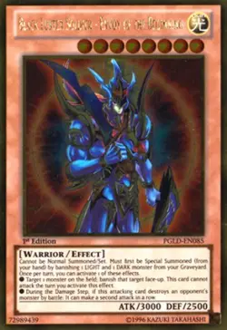 Black Luster Soldier - Envoy of the Beginning - PGLD-EN085 - Gold Rare - 1st Edi - Image 1