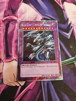Blue-Eyes Ultimate Dragon Platinum Secret Rare RA03-EN178 Yugioh Kaiba - Image 1