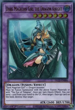 1x Dark Magician Girl the Dragon Knight | DLCS-EN| UR | 1st Ed | NM | YuGiOh - Image 1
