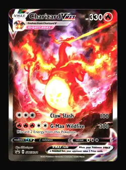 Charizard VMAX Sword & Shield SWSH261 Full Art Promo Pokemon Card T4-144 - Image 1