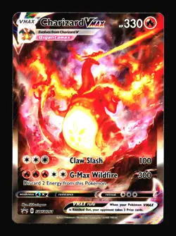 Charizard VMAX Sword & Shield SWSH261 Full Art Promo Pokemon Card T4-143 - Image 1