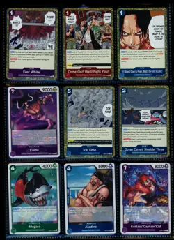 One Piece TCG - OP-14 - OP-13 - PRB-02 - SR - R - Bulk Lot - 280 Cards - Image 5