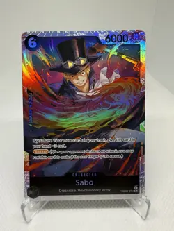 Sabo PRB02-014 SR The Best Vol. 2 One Piece English Foil - Image 1