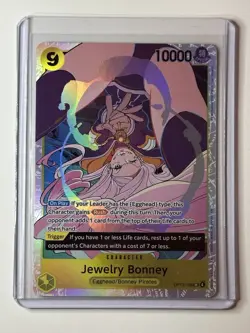 Jewelry Bonney (108) OP13-108 Carrying On His Will Foil One Piece CCG - Image 1