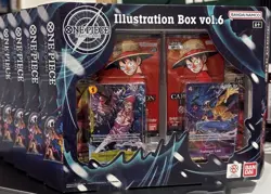 One Piece: Illustration Box Vol. 6 - Lot Of 4 - Factory Sealed - Image 1