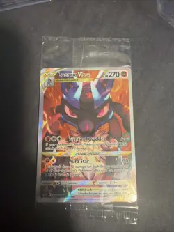 Pokemon TCG Sword & Shield SWSH291 Lucario VSTAR SEALED Promo Card - Image 1