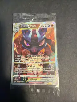 Pokemon TCG Sword & Shield SWSH291 Lucario VSTAR SEALED Promo Card - Image 1