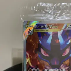 Lucario VSTAR Sword & Shield Crown Zenith Promo Pokemon TCG CARD SEALED SWSH291 - Image 2