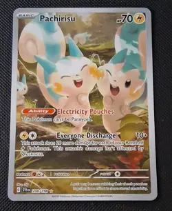 Pokemon Card Pachirisu 208/198 SIR Scarlet & Violet - Image 1