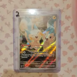 Pachirisu 208/198 Scarlet & Violet Illustration Rare Pokemon Card - Image 3