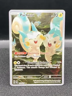 Pokemon Pachirisu TCG Scarlet Violet Card 208/198 Pokemon - Image 1