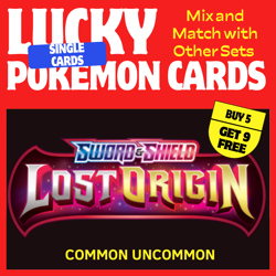 Pokemon TCG Lost Origin – Common & Uncommon Cards – Select Your Own ✅ - Image 1