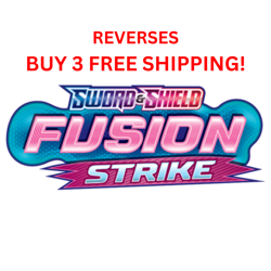 FUSION STRIKE Pokemon TCG 1 - 264 PICK YOUR OWN REVERSE HOLOS 3+ FREE SHIP LP/NM - Image 1