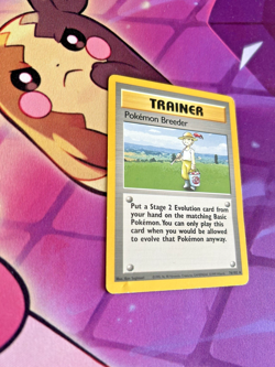 Pokemon Breeder - 76/102 [Base Set] Pokemon TCG - RARE Trainer - Vintage - MP - Image 2
