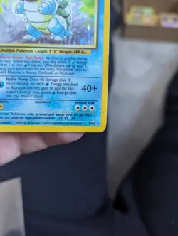 Blastoise 2/102 base set Holo Rare Card Pokemon TCG HP - Image 3