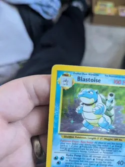 Blastoise 2/102 base set Holo Rare Card Pokemon TCG HP - Image 5