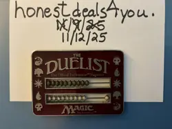 Vintage 1995 MTG Duelist Magic Life Counter RED Reaper Miniatures Abacus RARE - Image 1