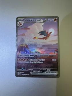 Pokemon S&V 151 - Charizard Ex 199/165 SIR + Charmeleon 169/165 IR M/NM - Image 1