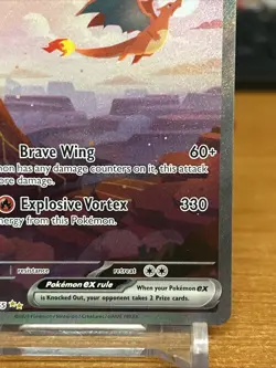 Pokemon TCG Charizard EX 199/165 Scarlet & Violet 151 Card Sir NM/M Condition - Image 5
