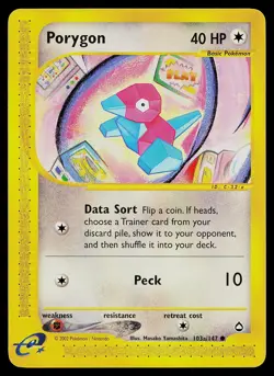 Pokemon Card - Porygon Aquapolis 103a/147 Common - Image 1