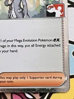 Wally's Compassion Holo Pokemon Prize Pack Series 8 Promo Pokemon Card NM/LP MEG - Image 4