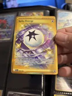Pokemon TCG Spiky Energy Holo Rare Card 190/159 Special Energy T49 - Image 1