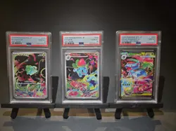 2025 Pokemon Card Bulbasaur, Ivysaur & Mega Venasaur EX Mega Brave Bundle - Image 1