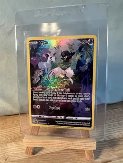 Pokemon Mew TCG Ultra Rare Holo Card Crown Zenith: Galarian Gallery #GG10/GG70 - Image 1