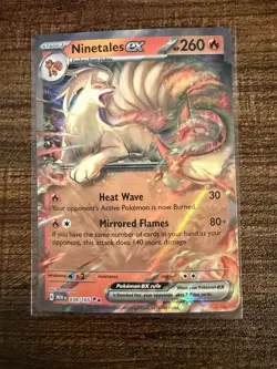 Ninetales 038/165 Pokemon Card- Near Mint- 151 - Image 1