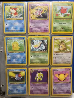 Vintage Pokemon Card Lot – 109 WOTC Pokemon Base Jungle Fossil Neo – LP - Image 3