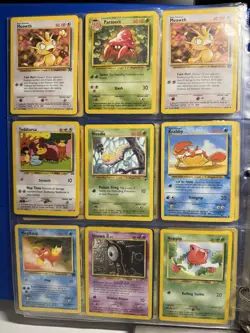 Vintage Pokemon Card Lot – 109 WOTC Pokemon Base Jungle Fossil Neo – LP - Image 4