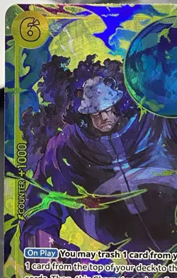 One Piece - Bartholomew Kuma OP12-119 - SEC Alt Art - Legacy of the Master NM+ - Image 3