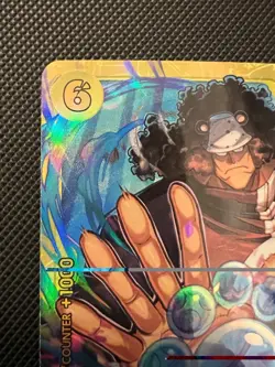 🔥ENG One Piece CCG Bartholomew Kuma OP12-119 SEC Alt Art HOLO NM/M Pack Fresh🔥 - Image 5