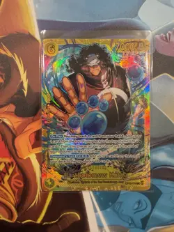 One Piece CCG Bartholomew Kuma OP12-119 SEC Alt Art HOLO NM/M Pack Fresh! - Image 1