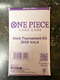 One Piece Card Game Store Tournament Kit 2025 Vol 4 English Sealed - Image 1