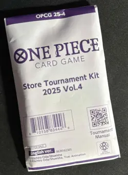 One Piece Card Game Store Tournament Kit 2025 Vol 4 English New Sealed - Image 1