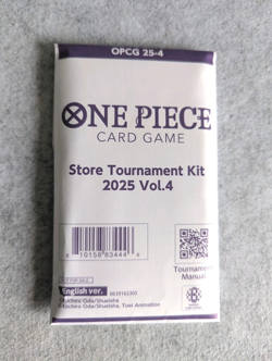One Piece Card Game Store Tournament Kit 2025 Vol 4 English Sealed - Image 1